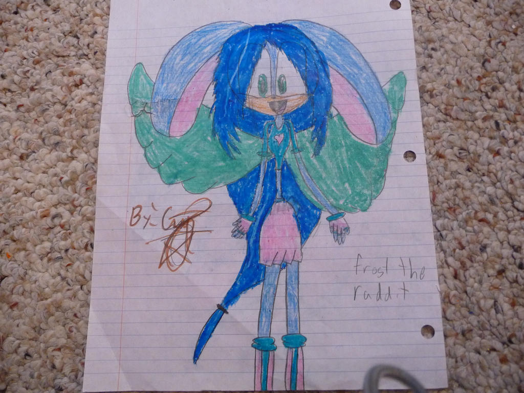 Frost the rabbit by ExplodingRice123 on DeviantArt