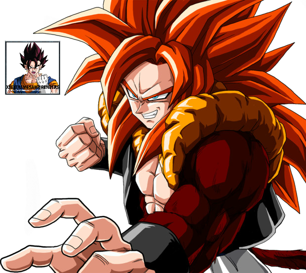 Gogeta SSJ4 render (HD)[FighterZ] by Maxiuchiha22 on DeviantArt