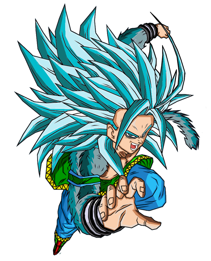 Trunks Super saiyan Legendary(Recolor)