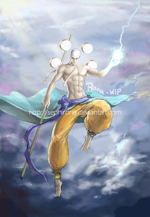 God Enel Wip By Sephirona On Deviantart God Enel Wip By Sephirona On Deviantart