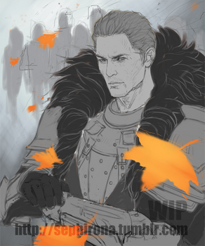 Cullen Portrait - WIP 2