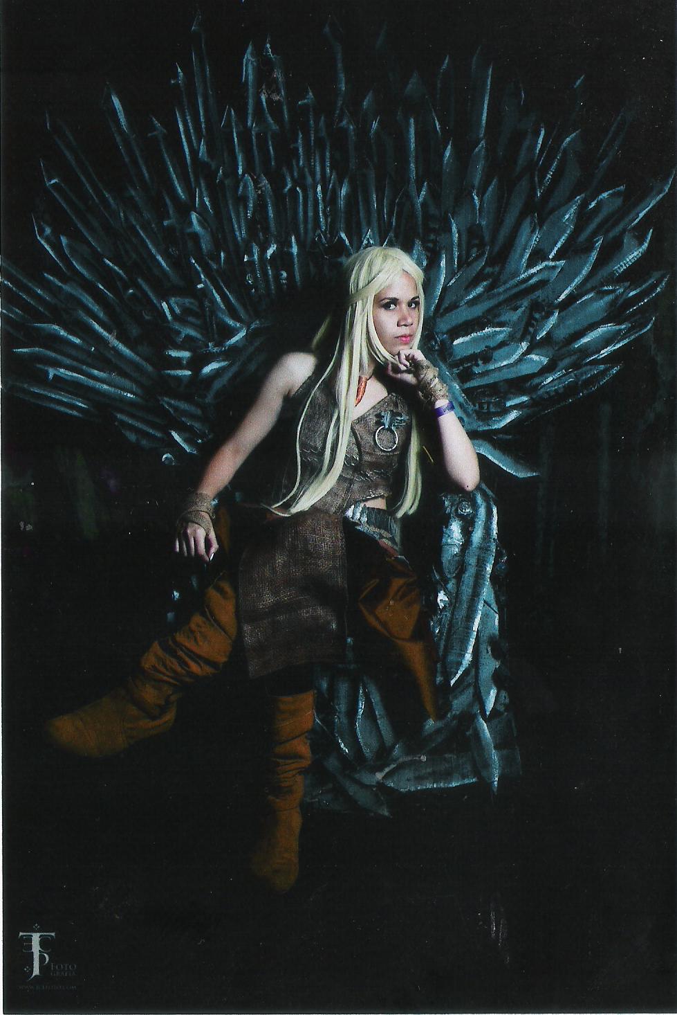 With the iron throne