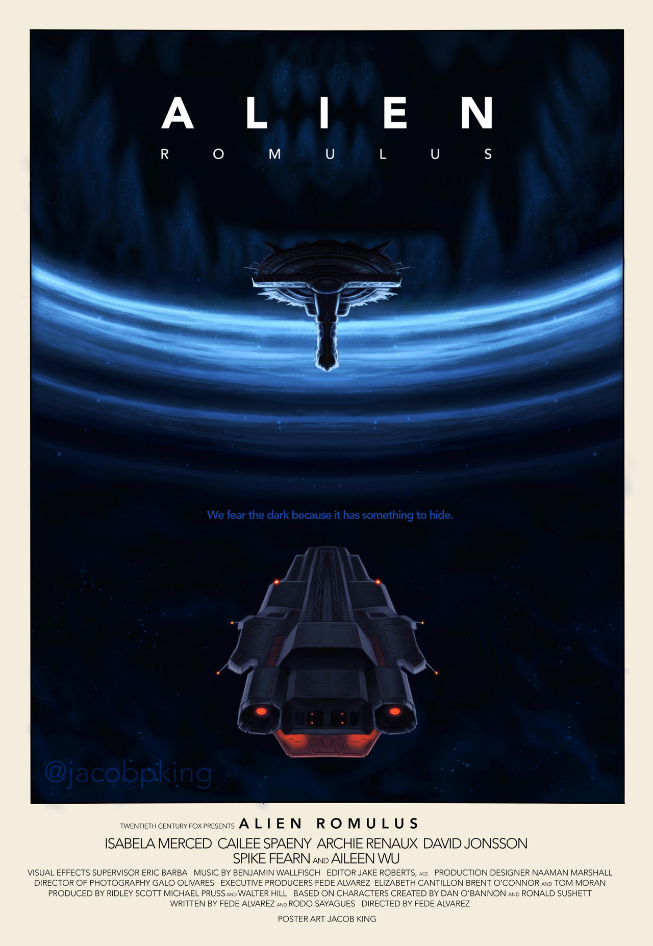 Alien Romulus Poster by JacobKing1 on DeviantArt