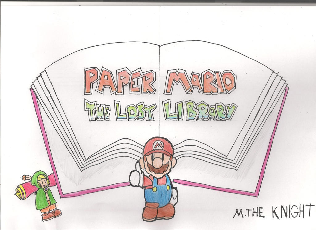 Library Support Library Mario Paper Mario The Lost Library introduction (redone) by MartinTheKnight ...