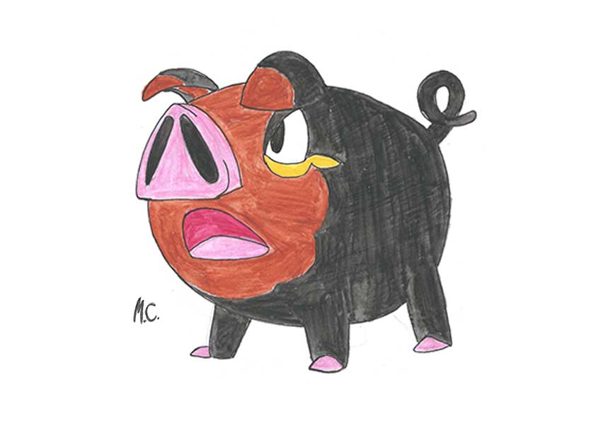 Lenchok Pokemon Scarlet and Violet Fanart: Lechonk by MartinTheKnight on DeviantArt