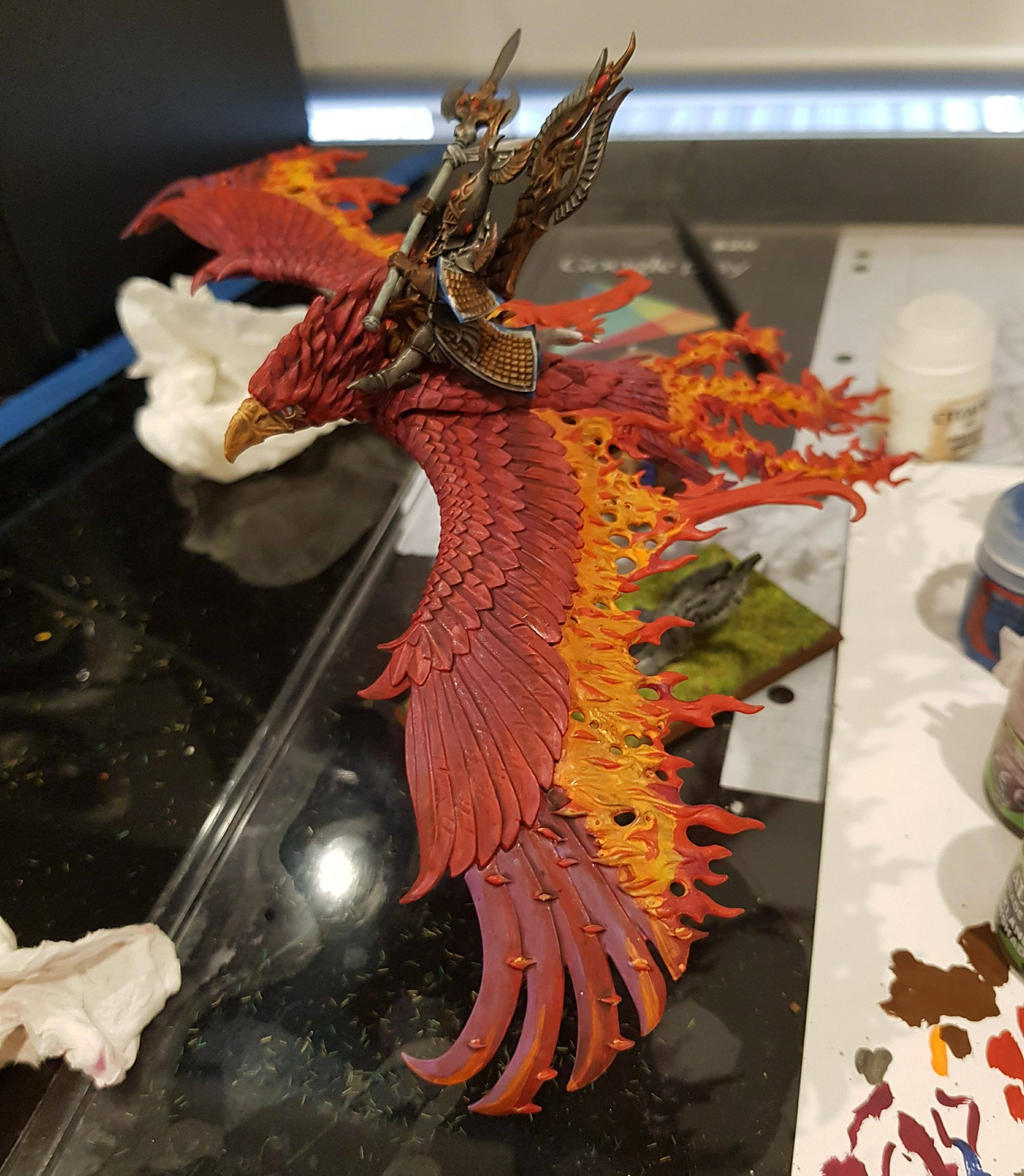 Phoenix Pyre Warhammer Flamespyre Phoenix by GeorgeDArt on DeviantArt