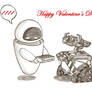 WALL-E and EVE Valentines Day