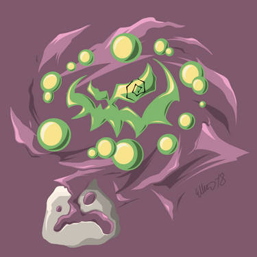 Somewhat realistic Spiritomb by Olmagon on DeviantArt