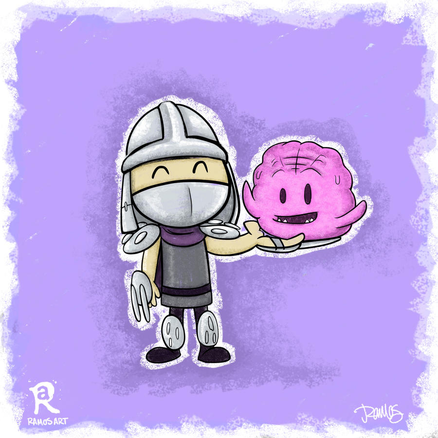 BFFs Shredder and Krang