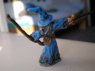 The Blue Wizard - back1