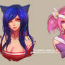 Ahri and Lux