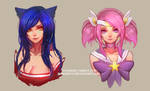 Ahri and Lux