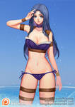 Pool party Caitlyn