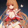 Holo with Ahri costume