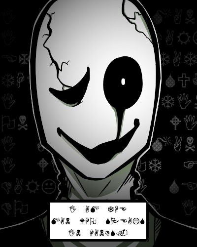 gaster by matnine on DeviantArt