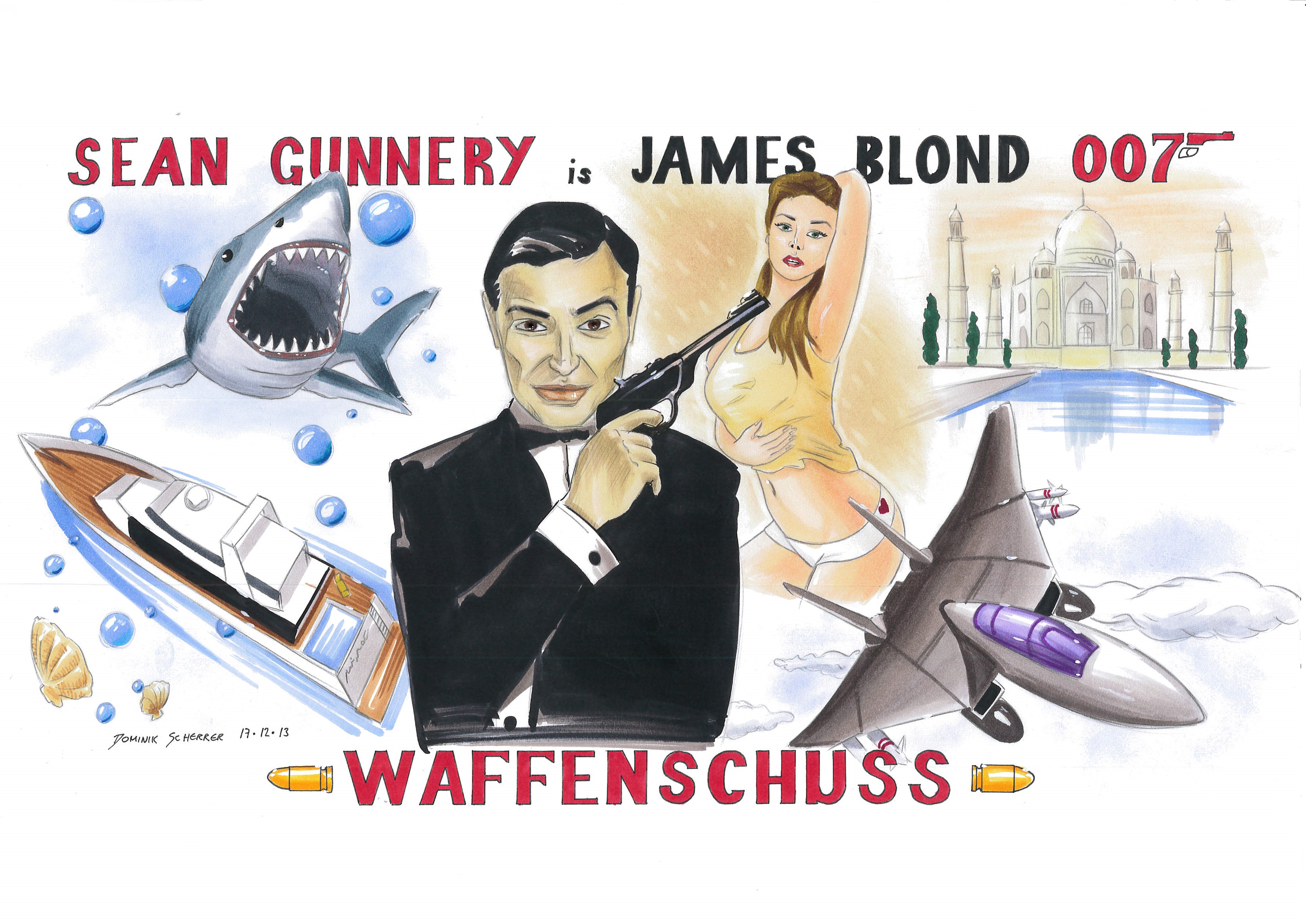 James Blond Waffenschuss