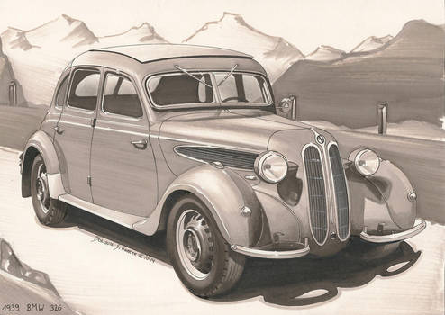  1939 BMW 326 por DominikScherrer en DeviantArt