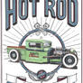 Vintage Hot Rod Sign