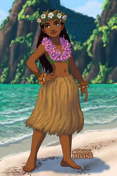 Hawaiian Hula Girl by BFCtoonfan91 on DeviantArt