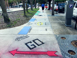 Life Size McDonald's Monopoly Board