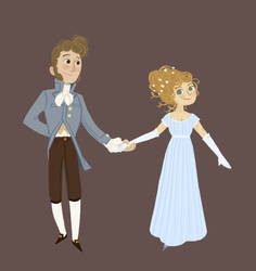 Jane and Bingley... in progress