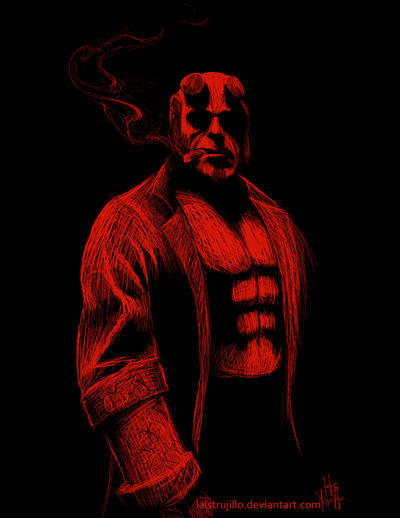 Hellboy by redtrujillo on DeviantArt