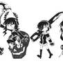 Brs Chibi BW