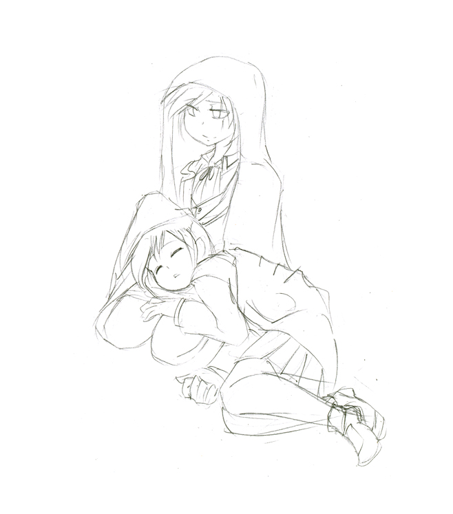 wip RWBY's Weiss and Ruby