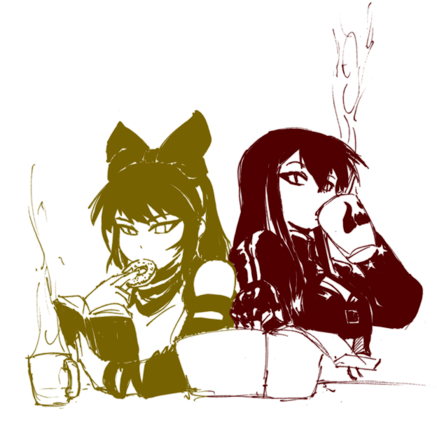 BRS RWBY Blake and Saya