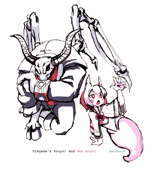 Disgaea Reaper and Sea Angel