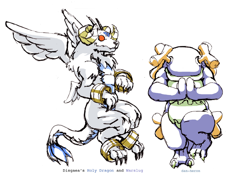 Disgaea Holy Dragon and Warslug