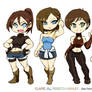 Resident Evil Chibi Club colors 110118