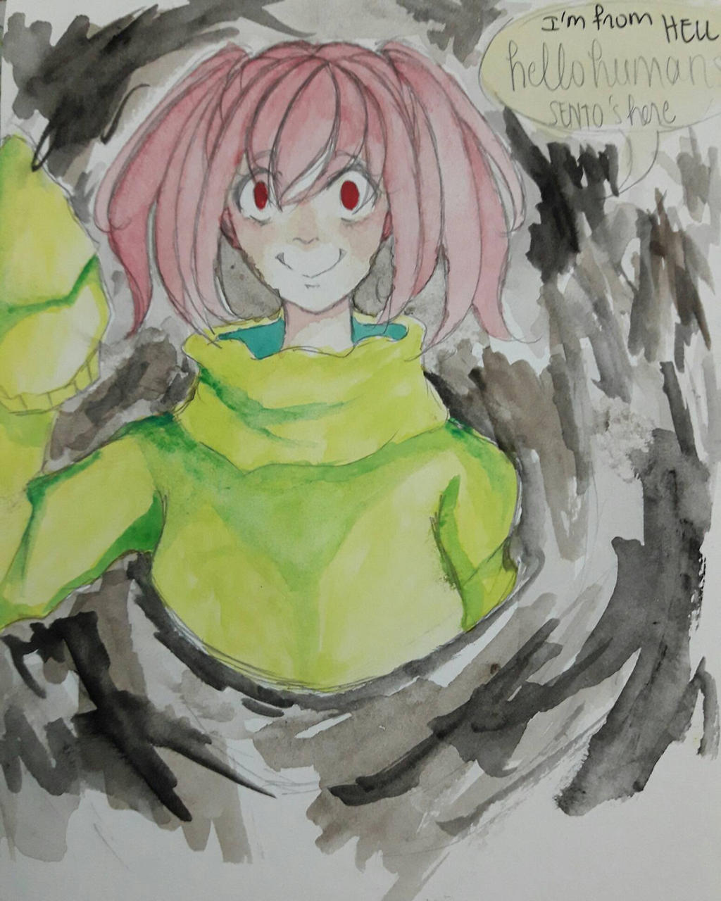 Hell Sento Sento Kuzumi: A friend from HELL by Phagethevirus on DeviantArt