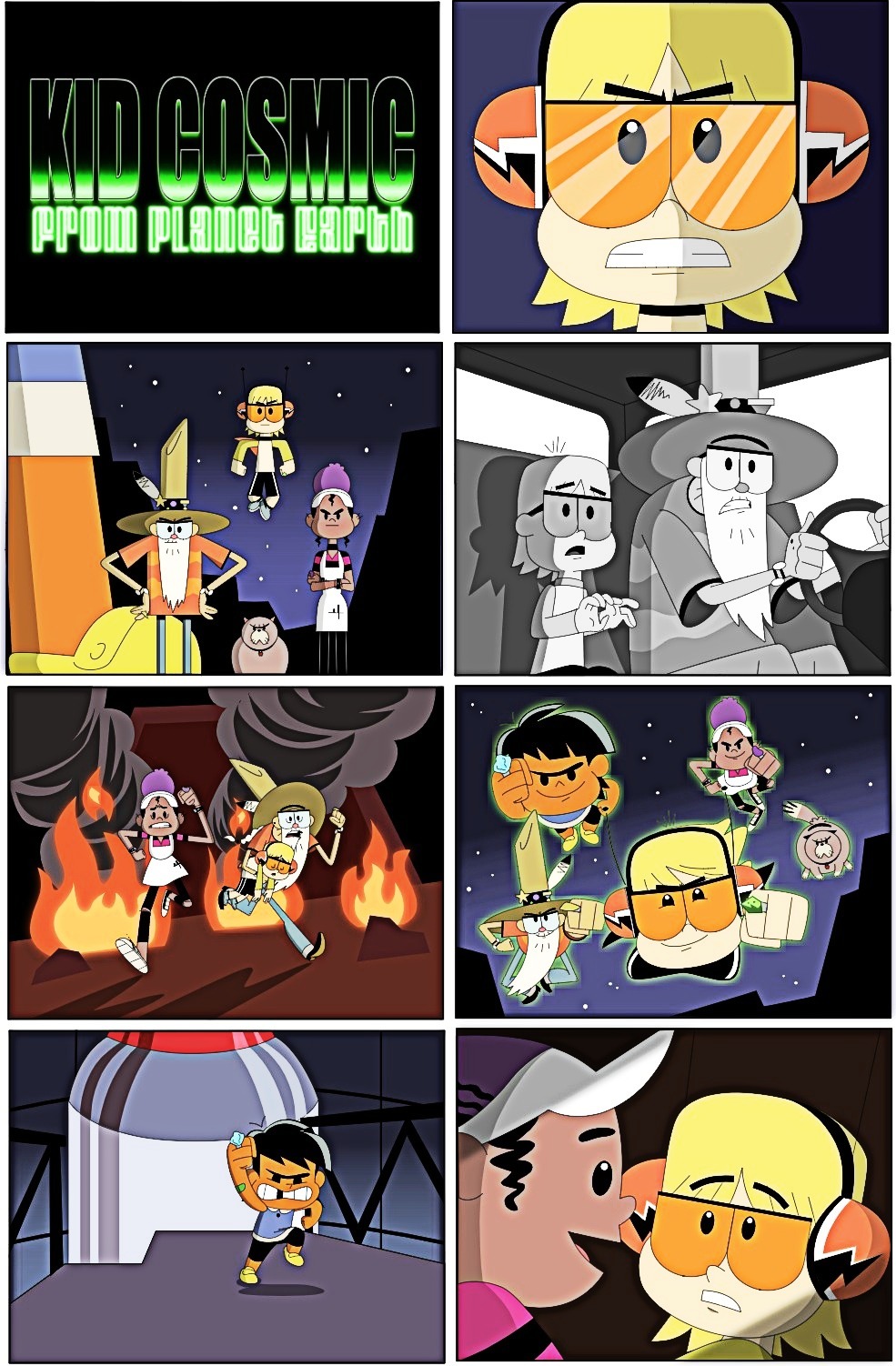 If Kid Cosmic was on Syndication by Lontoon22 on DeviantArt