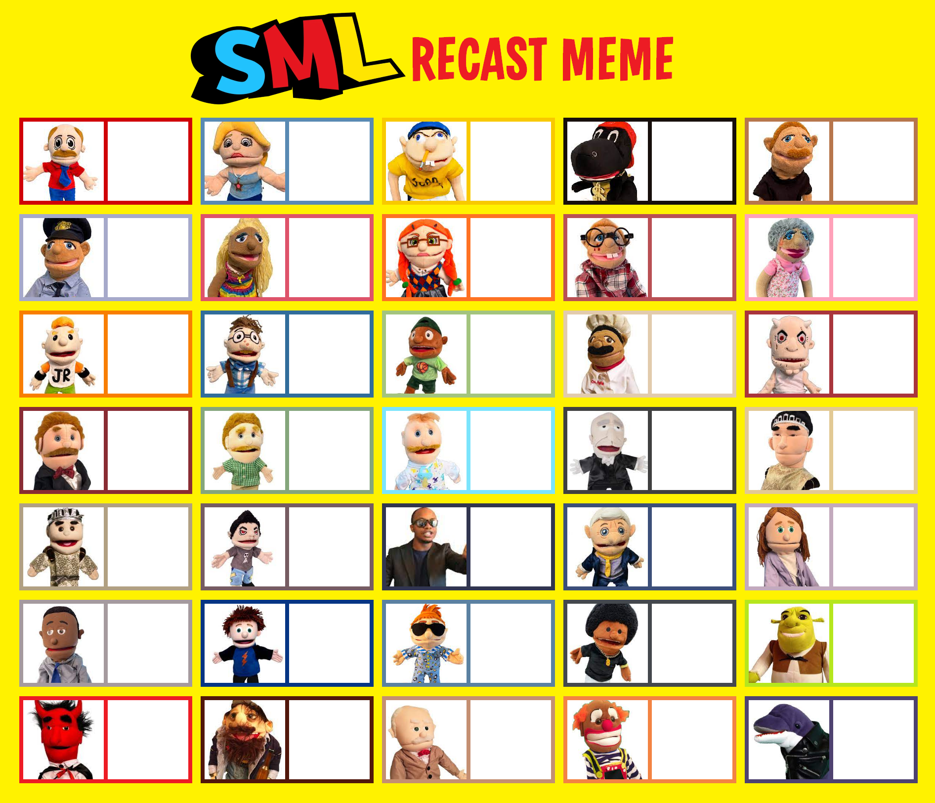 Template SML recast meme by Lontoon22 on DeviantArt