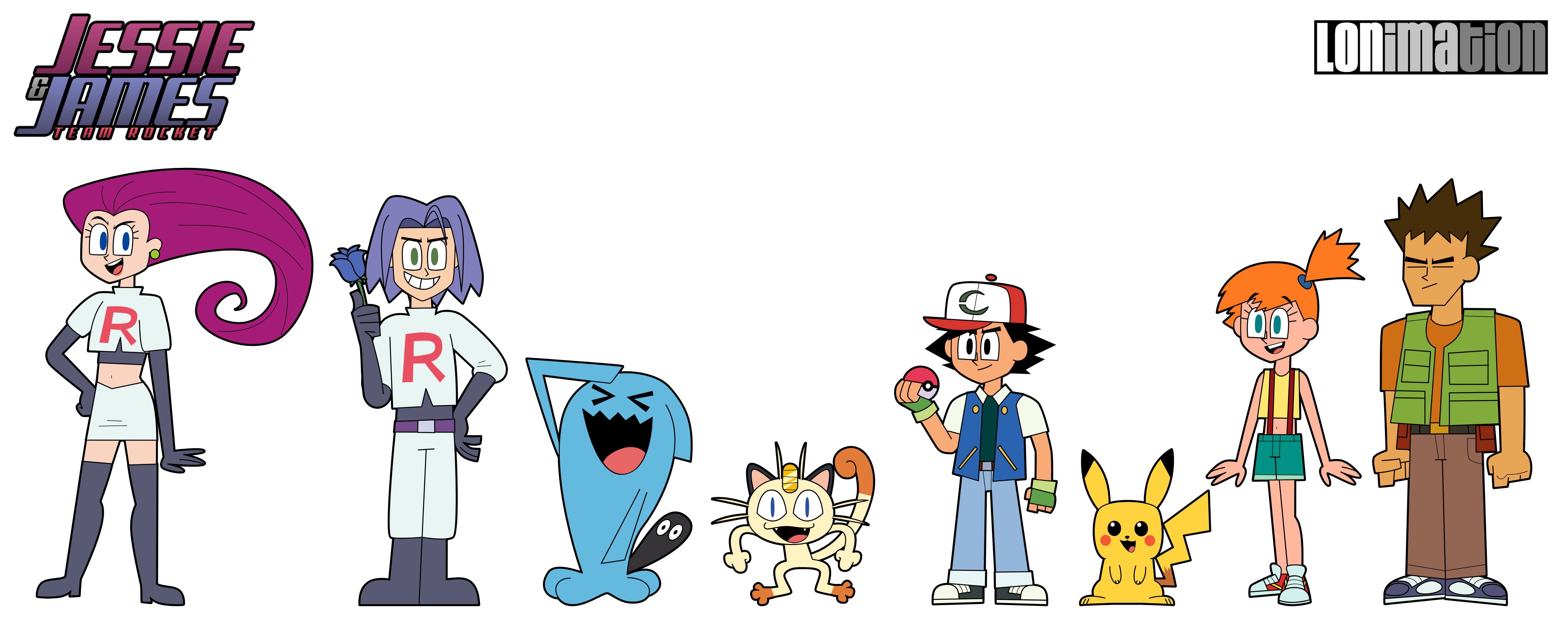 Team Rochet R Characters: Jessie and James: Team Rocket by Lontoon22 on DeviantArt