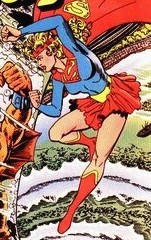 Supergirl fly into action