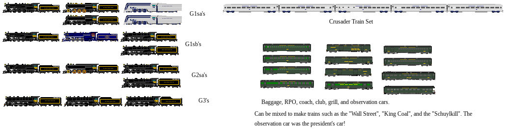 K and L Trainz Reading G Class Superpack Concept