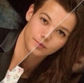 Louis Tomlinson and Eleanor Calder