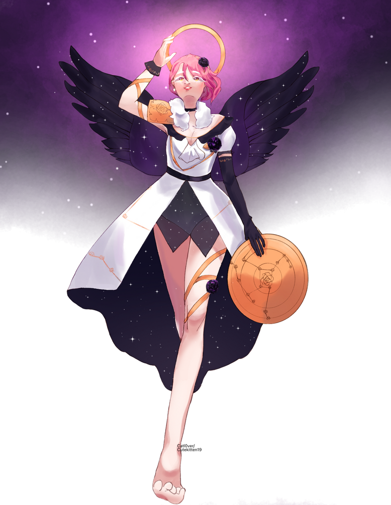 Rose shield by Cutekitten19 on DeviantArt