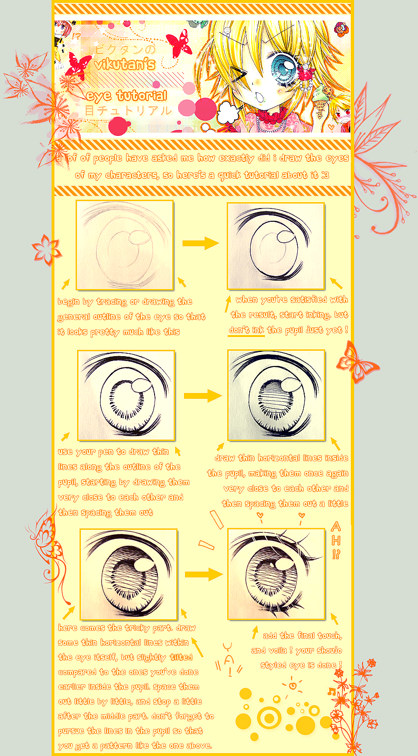 Shoujo eyes tutorial