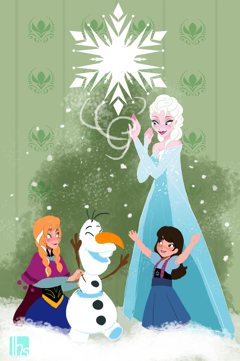 Do you want to build a snowman Lily?