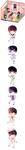 osomatsu-san f2u pixel batch by pirokyu