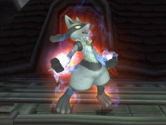 Lucario went nuts with power