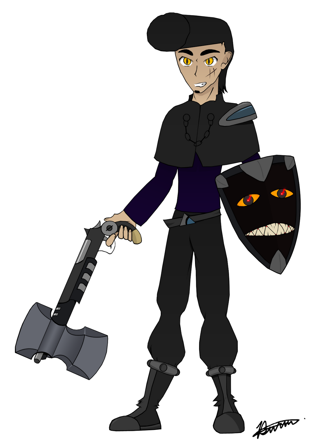 (OC) Buster Bashbang by BurningTiger9000 on DeviantArt