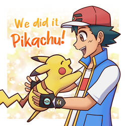 Ash and Pikachu - The World Champion