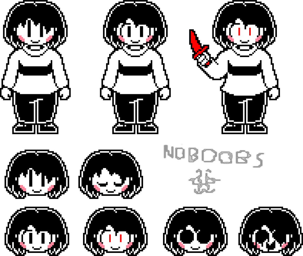 Chara sprite sheet V2 by Sansgaming16 on DeviantArt