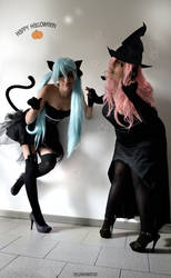 Miku:Luka in Happy Halloween!!