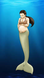 Pregnant Mermaid