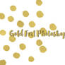 Free Gold Foil Photoshop Action Pack
